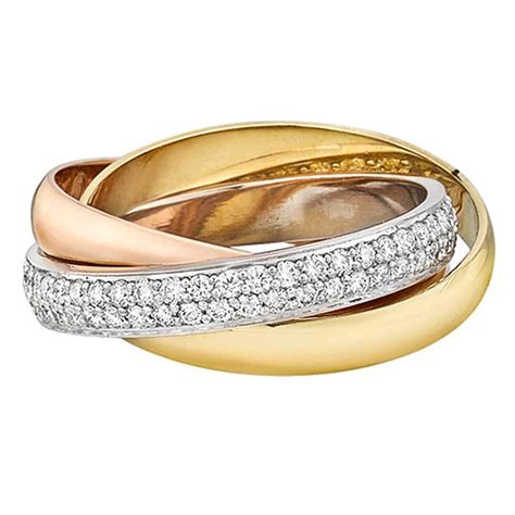 cartier ringe gold|cartier gold ring price.